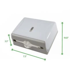 Mind Reader Multi-Fold Surface Mounted Paper Towel Dispenser, White (PTWIDE-WHT) 9 Mind Reader Multi-Fold Surface Mounted Paper Towel Dispenser, White (PTWIDE-WHT) -Kleenex Shop sp22041803 s7