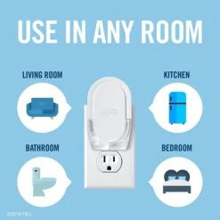 Febreze Plug Air Freshener Scented Oil Refill, Linen And Sky Scent, 0.87 Oz. (74901)