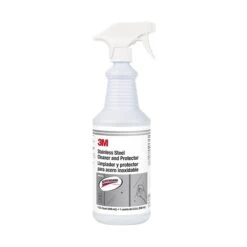 3M™ Stainless Steel Cleaner And Protector With Scotchgard™, Ready-to-Use With Flip-Top Cap, 32 Oz., 6/Ct (85901)