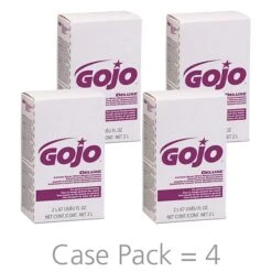 GOJO Deluxe Lotion Soap With Moisturizers, Light Floral, 67 Oz., 4/Carton (2217-04)