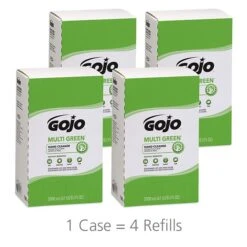 GOJO PRO Multi Green Hand Cleaner Refill, Citrus, 67 Oz., 4/Carton (7265-04)