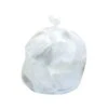 Heritage 30-33 Gallon Trash Bags, 33x40, High Density, 22 Mic, Clear, 25 Bags/Roll, 10 Rolls (Z6640UN R01)