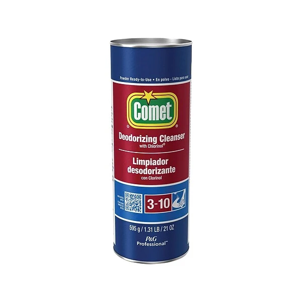 Comet Professional Deodorizing Cleanser Multi Purpose Powder Cleaner, 21 Oz., 24/Carton (32987CT) 1 Comet Professional Deodorizing Cleanser Multi Purpose Powder Cleaner, 21 Oz., 24/Carton (32987CT)