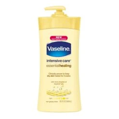 Diversey Vaseline® Intensive Care Essential Healing Lotion,Unscented, 20.3 Oz (CB040837)
