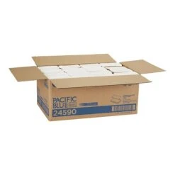 Pacific Blue Basic Recycled Multifold Paper Towel, 1-Ply, White, 250 Sheets/Pack, 16 Packs/Carton (24590) -Kleenex Shop sp41687635 s7