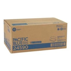 Pacific Blue Basic Recycled Multifold Paper Towel, 1-Ply, White, 250 Sheets/Pack, 16 Packs/Carton (24590) -Kleenex Shop sp41687638 s7
