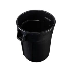 Rubbermaid Brute Indoor Trash Can W/ No Lid, Black Resin, 44 Gal. (FG264360BLA)