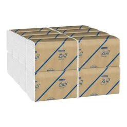 Scott C-Fold Paper Towels, 1-ply, 150 Sheets/Pack, 16 Packs/Carton (45786)