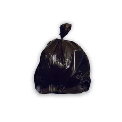 Heritage Trash Bags, 55 Gal., Low Density, 2.5 Mil, Black, 50/Carton (H7658XK X04)