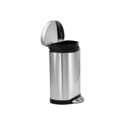 Simplehuman Indoor Step Trash Can, Brushed Stainless Steel, 2.6 Gal. (CW1833) -Kleenex Shop sp42719031 s7