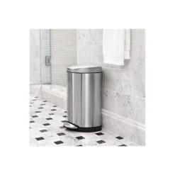 Simplehuman Indoor Step Trash Can, Brushed Stainless Steel, 2.6 Gal. (CW1833) -Kleenex Shop sp42719034 s7