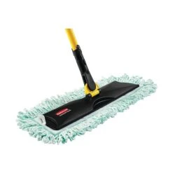 Rubbermaid HYGEN Microfiber Dust Mop Pad, Green (FGQ43800GR00)