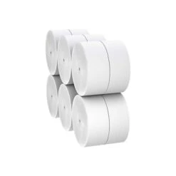 Scott Essential 1-Ply Coreless Toilet Paper, White, 12 Rolls/Carton (07005)