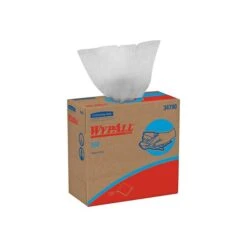 WypAll X60 HYDROKNIT Wipers, White, 126 Wipes/Pack, 10 Packs/Carton (34790)