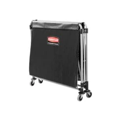Rubbermaid Commercial Products Executive Series Waste Management Waste Cart, Black Vinyl/Metal (1881750) -Kleenex Shop sp43812260 s7