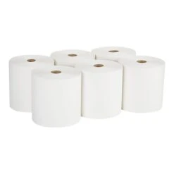 Pacific Blue Select Recycled Hardwound Paper Towels, 1-ply, 1000 Ft./Roll, 6 Rolls/Carton (26100)