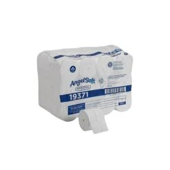 Angel Soft Professional Series Compact Coreless Toilet Paper, 2-Ply, White, 750 Sheets/Roll, 36 Rolls/Carton (19371)