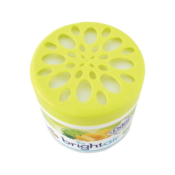 Bright Air Super Odor Eliminator Solid Air Freshener, Zesty Lemon & Lime (900248) 1 Bright Air Super Odor Eliminator Solid Air Freshener, Zesty Lemon & Lime (900248)