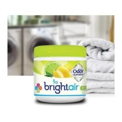 Bright Air Super Odor Eliminator Solid Air Freshener, Zesty Lemon & Lime (900248) 7 Bright Air Super Odor Eliminator Solid Air Freshener, Zesty Lemon & Lime (900248) -Kleenex Shop sp44850894 s7