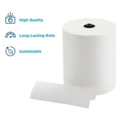 Enmotion Hardwound Paper Towels, 1-ply, 700 Ft./Roll, 6 Rolls/Carton (89420)