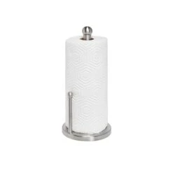 Honey-Can-Do Stainless Steel Kitchen Towel Holder, Silver (KCH-01077)