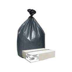 Berry Global Platinum Plus 60 Gal. Liner Trash Bags, Gray, 25/Carton (PLA5525-432285)