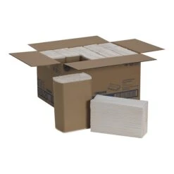 Pacific Blue Basic Recycled C-Fold Paper Towels, 1-ply, 240 Sheets/Pack, 10 Packs/Carton (25190) -Kleenex Shop sp45446248 s7