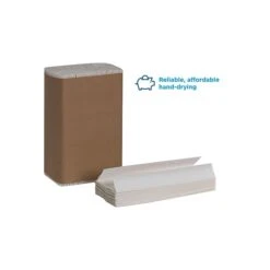 Pacific Blue Basic Recycled C-Fold Paper Towels, 1-ply, 240 Sheets/Pack, 10 Packs/Carton (25190) -Kleenex Shop sp45446257 s7