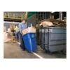 Rubbermaid Brute Polypropylene Recycling Container, 50 Gallon, Blue (FG9W2773BLUE)
