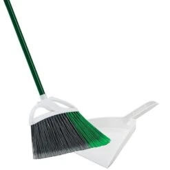 Libman Large Precision Angle® 13" Broom With Dust Pan, 4 Pack (#248)