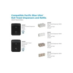 Pacific Blue Ultra Recycled Hardwound Paper Towels, 1-Ply, 6 Rolls/Carton (26495) -Kleenex Shop sp46776337 s7