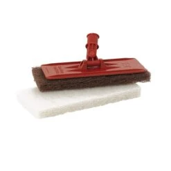 3M™ Doodlebug™ Pad Holder With 2 Pads, Orange, 4/Carton (6472)