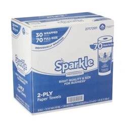 Sparkle Professional Series Paper Towels, 2-ply, 70 Sheets/Roll, 30 Rolls/Pack (2717201) -Kleenex Shop sp48617684 s7