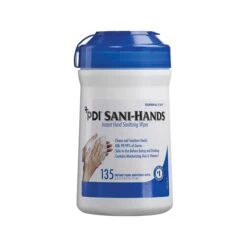 Sani-Hands Hand Sanitizer Wipes, 135/Pack, 12 Packs/Carton (P13472)