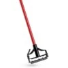 Libman Quick-Change Mop Handle, Steel Handle 60"L Red & Black, 6/Carton (0982)