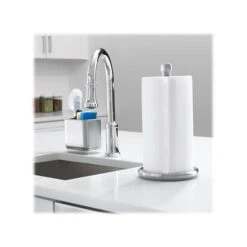 OXO Good Grips Metal Kitchen Paper Towel Dispenser, Gray/Silver (13245000) -Kleenex Shop sp57893780 s7