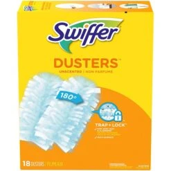 Swiffer Cloth Multi-Surface Refills, Blue, 18/Box (99036)
