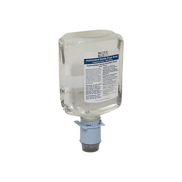 Pacific Blue Ultra Antibacterial Gentle Foaming Hand Soap, Fragrance Free, 40.5 Oz., 3/Carton (43716) 4 Pacific Blue Ultra Antibacterial Gentle Foaming Hand Soap, Fragrance Free, 40.5 Oz., 3/Carton (43716) - Image 4