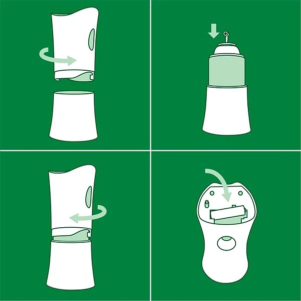 Air Wick Freshmatic Ultra Automatic Aerosol Air System Refills, Fresh Waters, 3 Double Packs/Carton (6233882093CT) 6 Air Wick Freshmatic Ultra Automatic Aerosol Air System Refills, Fresh Waters, 3 Double Packs/Carton (6233882093CT) - Image 6