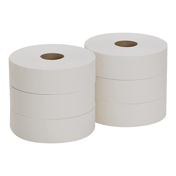 Pacific Blue Basic Jumbo Sr. Toilet Paper, 2-Ply, White, 2000 Ft./Roll, 6 Rolls/Carton (13102) 1 Pacific Blue Basic Jumbo Sr. Toilet Paper, 2-Ply, White, 2000 Ft./Roll, 6 Rolls/Carton (13102)