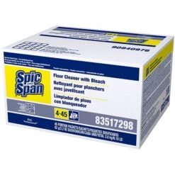 Spic And Span Floor Cleaner Packet With Bleach, 2.2 Oz., 45/Carton (02010) 8 Spic And Span Floor Cleaner Packet With Bleach, 2.2 Oz., 45/Carton (02010) -Kleenex Shop sp74107466 s7