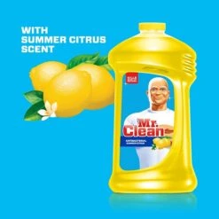 Mr. Clean Multipurpose Cleaner, Summer Citrus Scent, 128 Oz. (23123) 8 Mr. Clean Multipurpose Cleaner, Summer Citrus Scent, 128 Oz. (23123) -Kleenex Shop sp74107568 s7