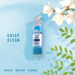 Febreze Odor-Eliminating Heavy Duty Air Freshener With Crisp Clean Scent, 2 Count, 8.8 Oz (97806) -Kleenex Shop sp86596417 s7