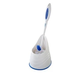 Quickie Plastic Toilet Brush With Caddy, Multicolor (2055463)