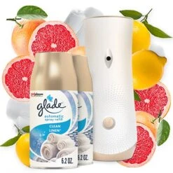 Glade® Glade Automatic Spray Air Freshener Combo Set, Clean Linen, 6.2 Oz., 3/Pack (313806) -Kleenex Shop sp95011821 s7